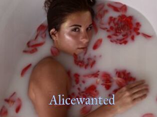 Alicewanted